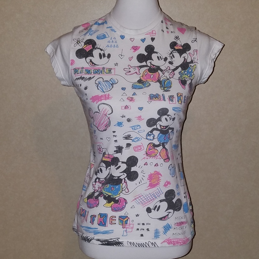 Walt Disney Mickey and Minnie Mouse Shirt